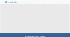Desktop Screenshot of memberbenefits.com