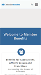 Mobile Screenshot of memberbenefits.com